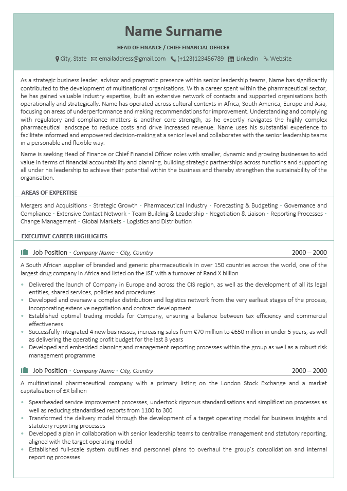 CV Templates - The CV Centre Ireland